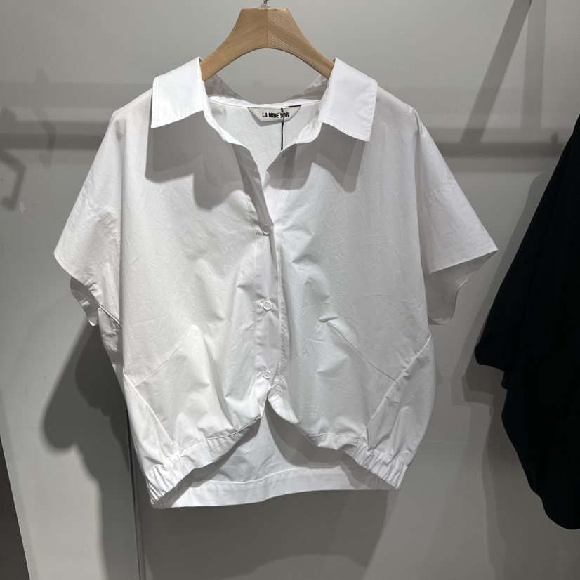 LAMINEDOR東大門實拍韓國女裝新品推薦26夏季26春夏襯衫蕾絲衫LA MINE DOR襯衫/蕾絲衫圖色1