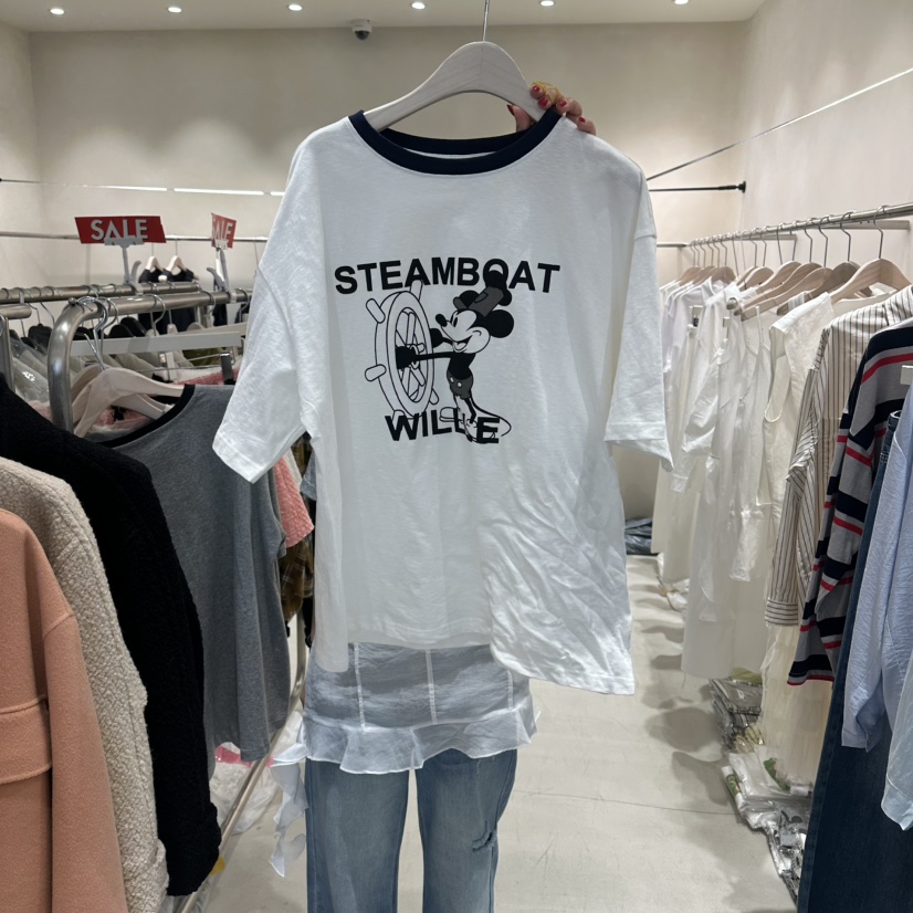 Color B東大門代購女士新品休閑職業真品時尚推薦26春夏T恤Color BT恤圖色1