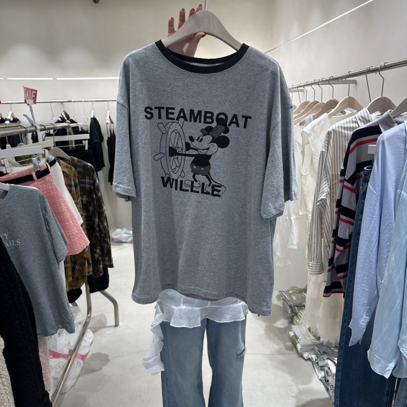 Color B東大門代購女士新品休閑職業真品時尚推薦26春夏T恤Color BT恤圖色2