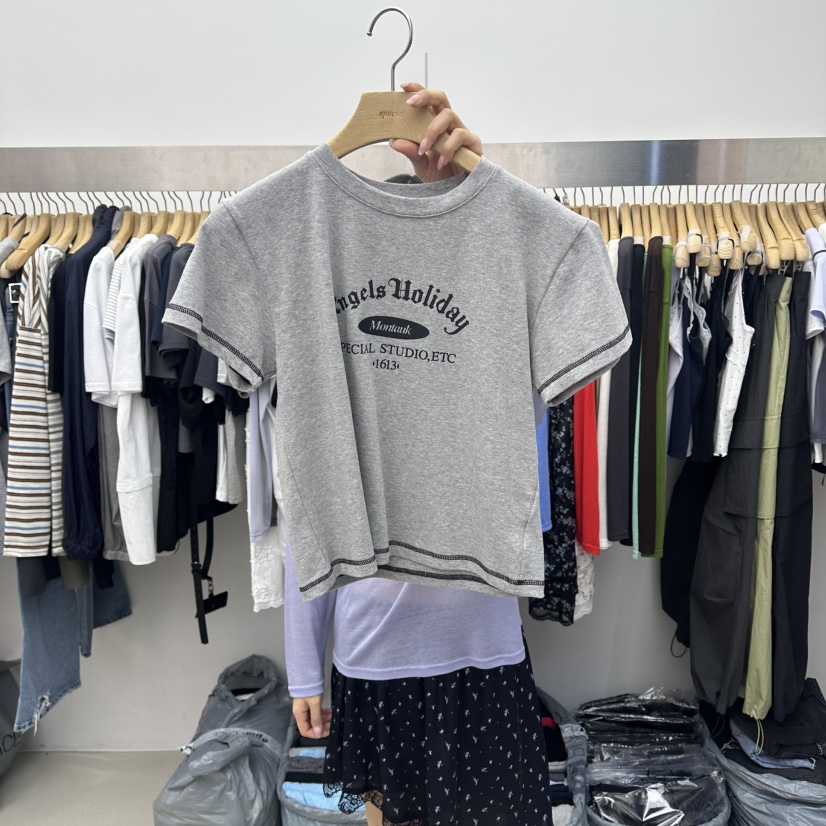 SPECIAL韓國代購女士新款時尚人氣熱賣推薦職業休閑26春夏T恤SPECIALT恤圖色3