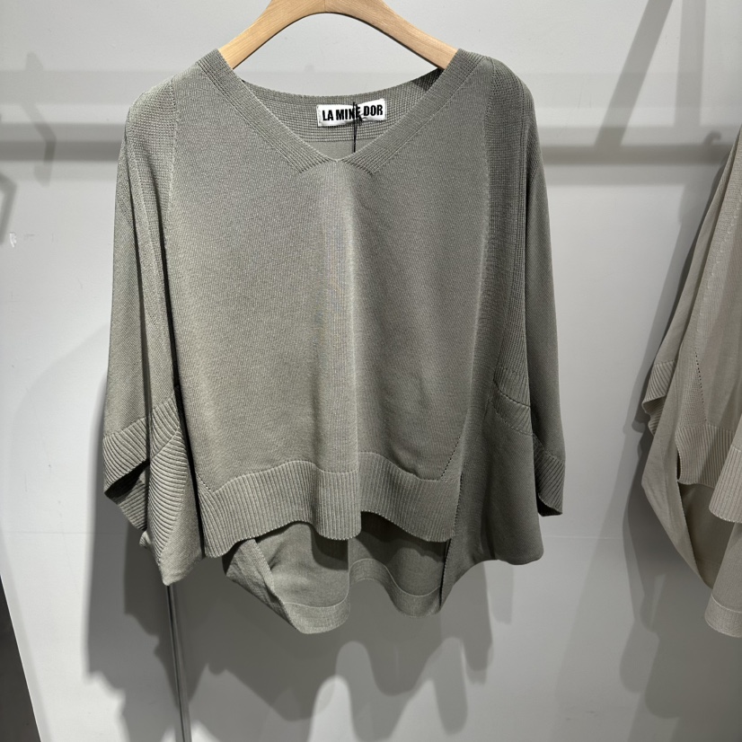 LAMINEDOR韓國東大門直郵女士新款推薦人氣休閑職業針織衫LA MINE DOR針織衫圖色2