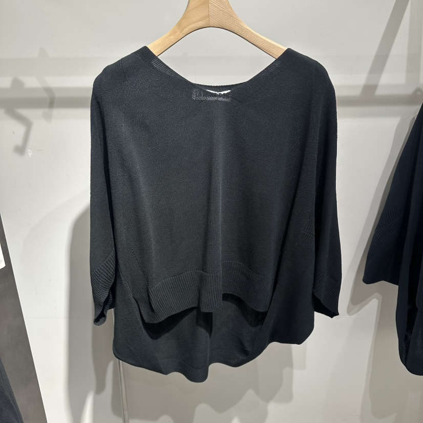 LAMINEDOR韓國東大門直郵女士新款推薦人氣休閑職業針織衫LA MINE DOR針織衫圖色4黑色