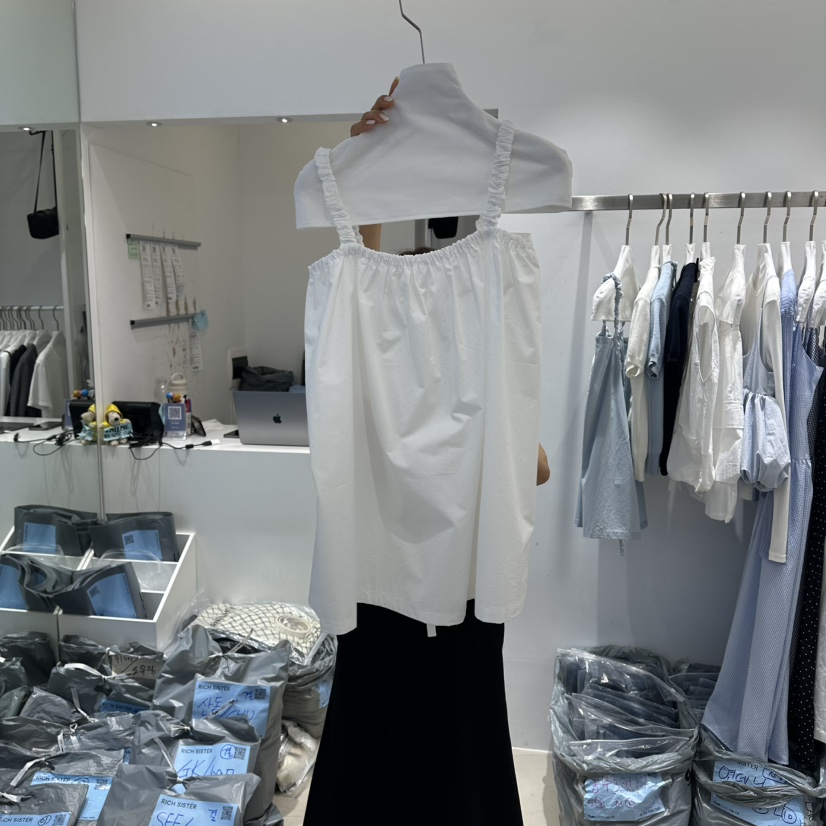 RICH SISTER韓國東大門直郵女士新款人氣職業時尚吊帶背心RICH SISTER吊帶/背心圖色1