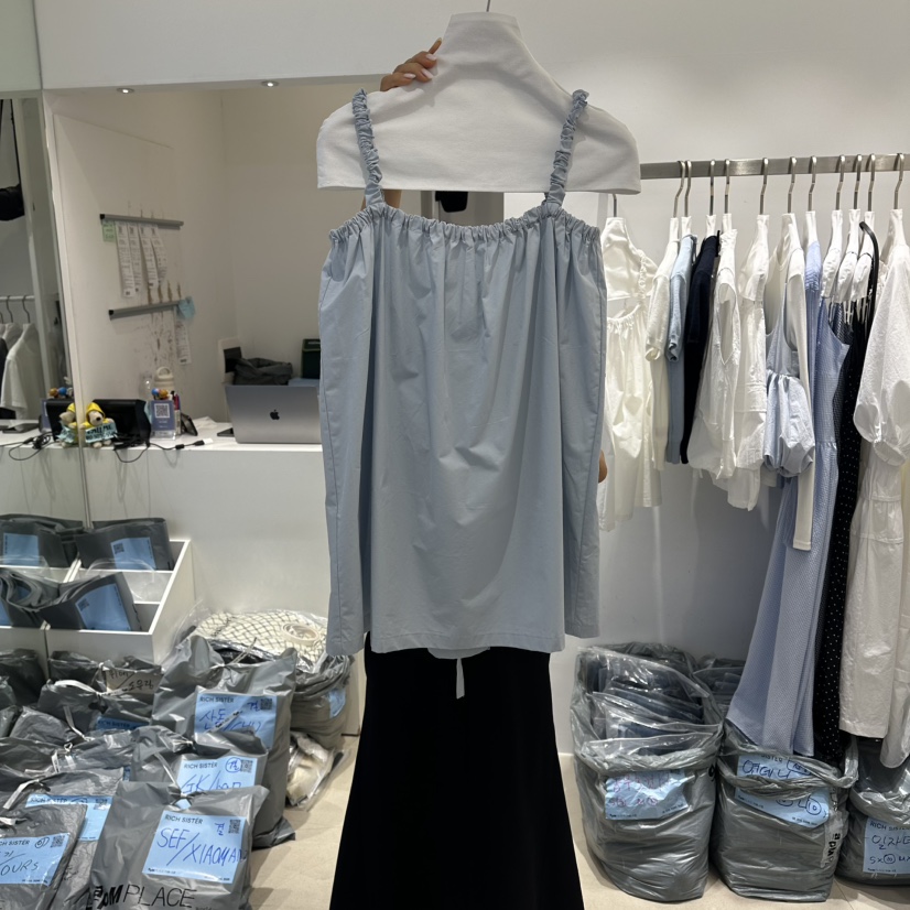 RICH SISTER韓國東大門直郵女士新款人氣職業時尚吊帶背心RICH SISTER吊帶/背心圖色2