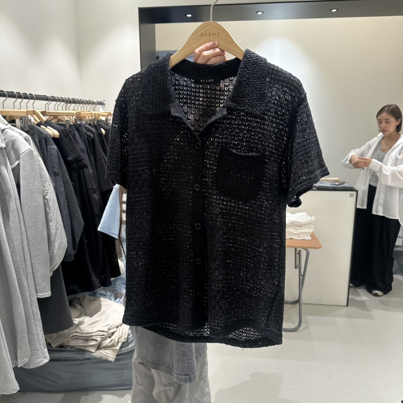 BEENS韓國直郵女士新款職業人氣時尚休閑推薦真品襯衫蕾絲衫BEENS襯衫/蕾絲衫圖色3