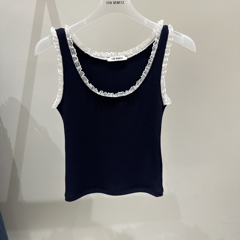 LOW MOMENT東大門實拍韓國女士新款休閑人氣26夏季吊帶背心LOW MOMENT吊帶/背心圖色3