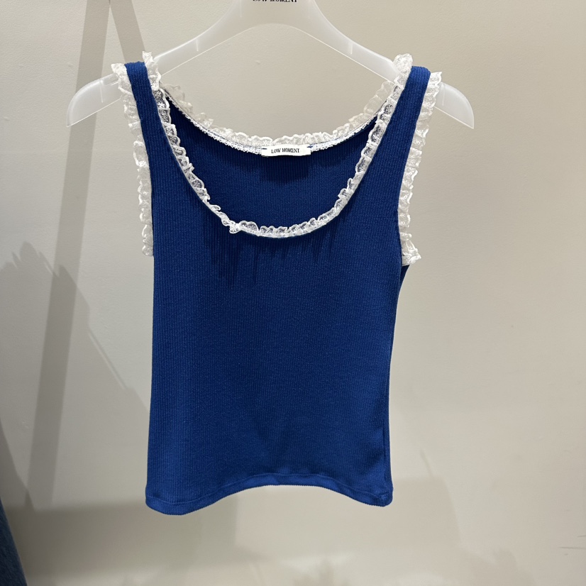 LOW MOMENT東大門實拍韓國女士新款休閑人氣26夏季吊帶背心LOW MOMENT吊帶/背心圖色4
