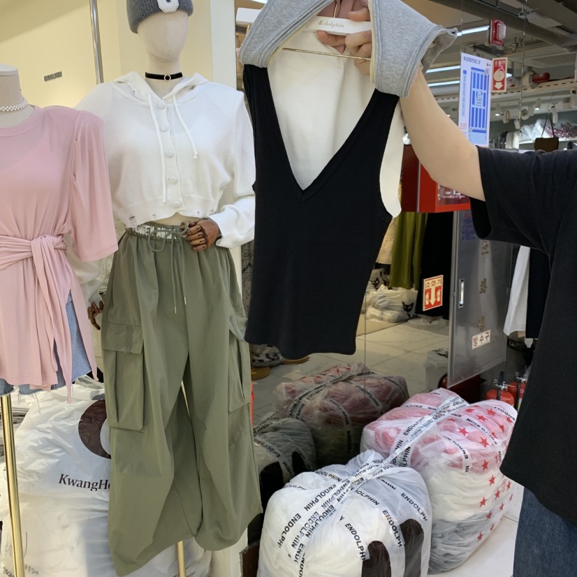 ENDOLPHIN韓國直郵女裝新品時尚熱賣人氣休閑26春夏吊帶背心ENDOLPHIN吊帶/背心圖色5