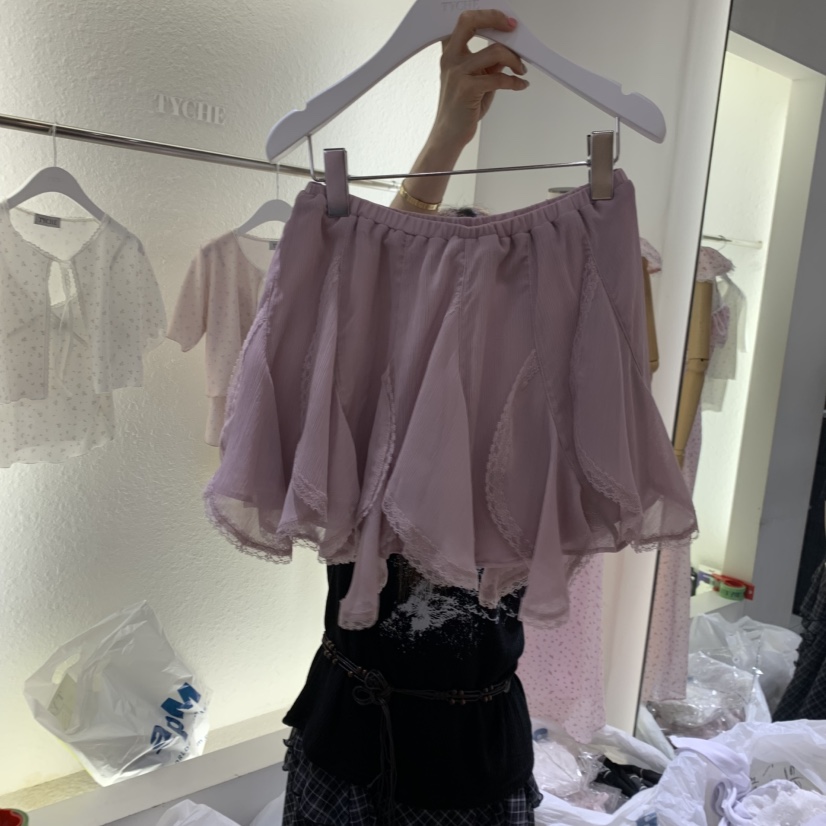 TYCHE韓國代購女裝新款時尚熱賣26夏季休閑職業人氣26春夏短裙TYCHE短裙圖色1