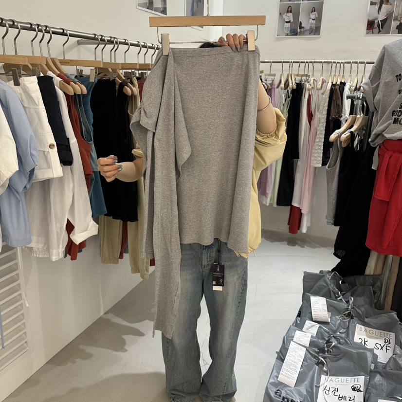 BAGUETTE-P韓國代購女士新款人氣休閑職業26春夏半身裙中短裙BAGUETTE-P半身裙/中短裙