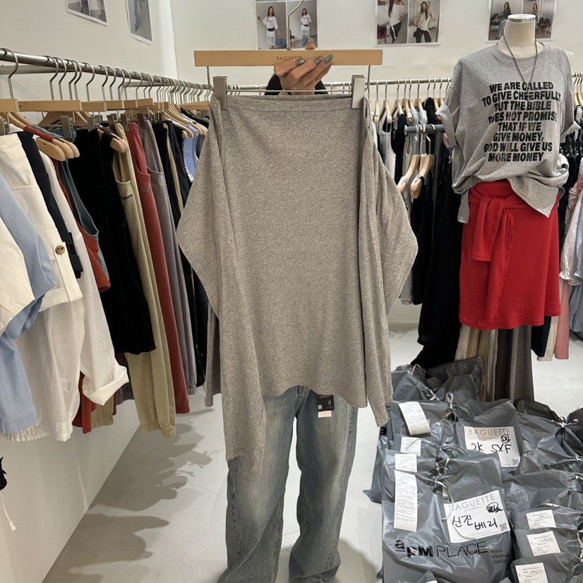 BAGUETTE-P韓國代購女士新款人氣休閑職業26春夏半身裙中短裙BAGUETTE-P半身裙/中短裙圖色2