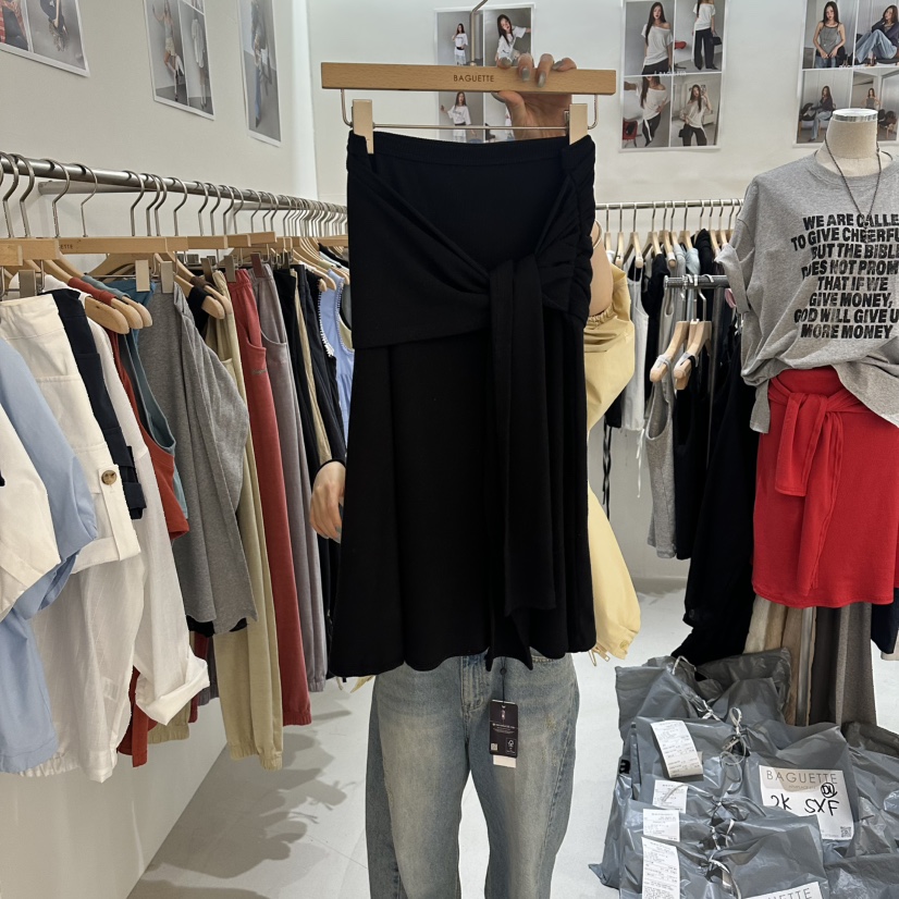 BAGUETTE-P韓國代購女士新款人氣休閑職業26春夏半身裙中短裙BAGUETTE-P半身裙/中短裙圖色4