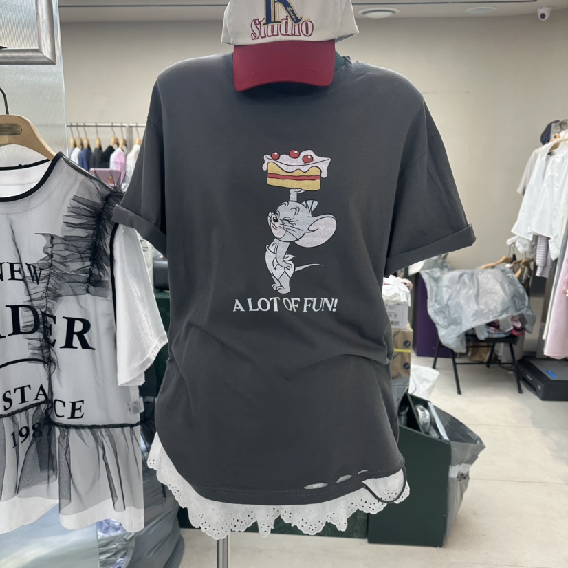 FORMING-P東大門實拍韓國女士新款人氣休閑26春夏推薦T恤FORMING-PT恤圖色3