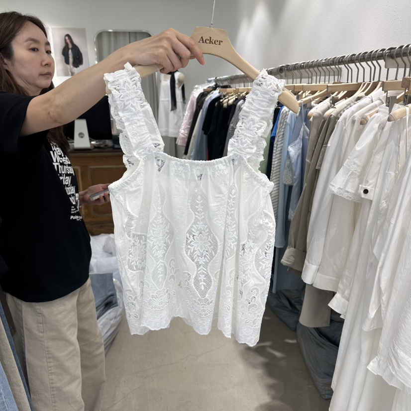 ACKER韓國直郵女士新款推薦26春夏26夏季熱賣時尚吊帶背心ACKER吊帶/背心圖色1