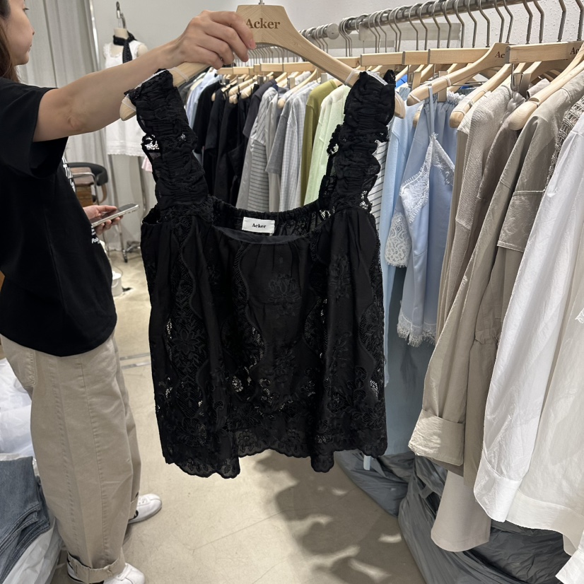 ACKER韓國直郵女士新款推薦26春夏26夏季熱賣時尚吊帶背心ACKER吊帶/背心圖色2