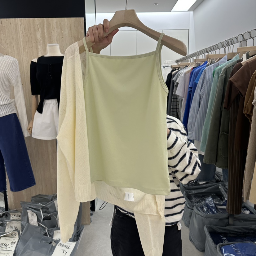 WRITTEN BY東大門直郵女士新品推薦熱賣吊帶背心不含內搭WRITTEN BY吊帶/背心圖色1