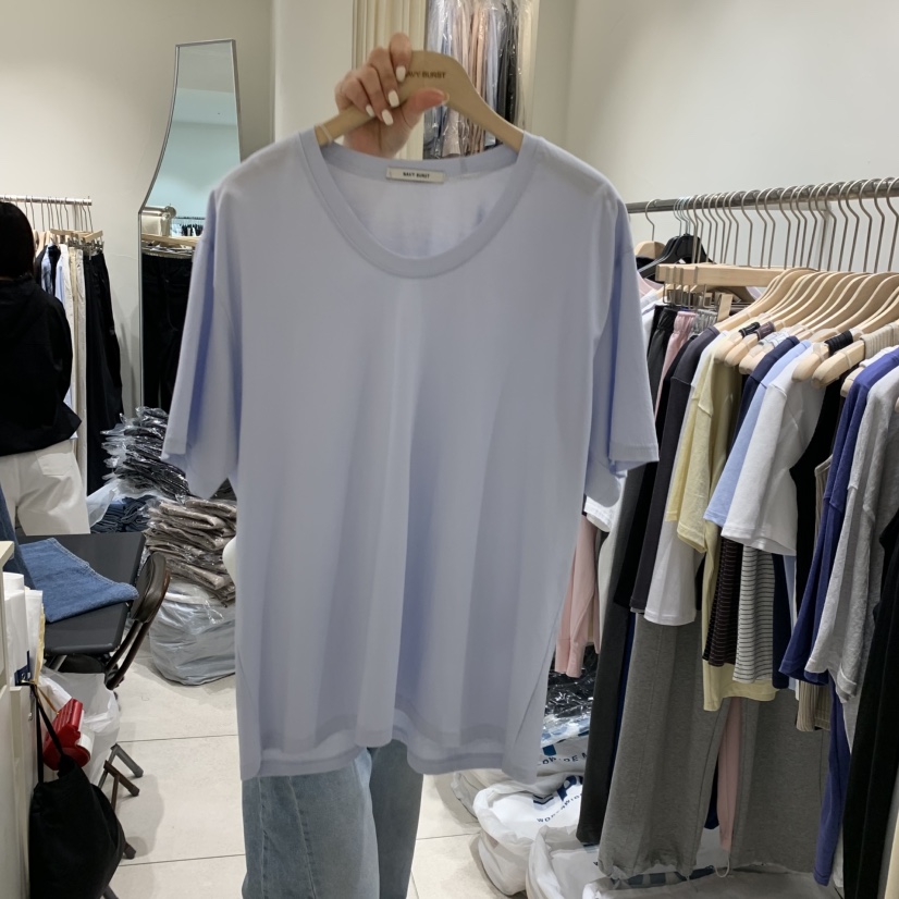 NAVYBURST韓國東大門直郵女士新品休閑時尚26春夏26夏季T恤NAVY BURSTT恤圖色1