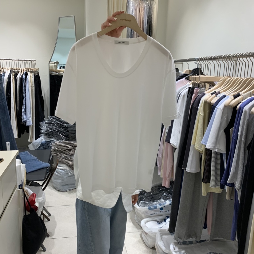 NAVYBURST韓國東大門直郵女士新品休閑時尚26春夏26夏季T恤NAVY BURSTT恤圖色6