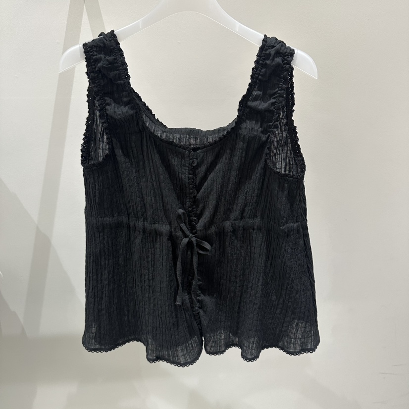 LOW MOMENT東大門實拍韓國女裝新款時尚休閑職業吊帶背心LOW MOMENT吊帶/背心圖色2