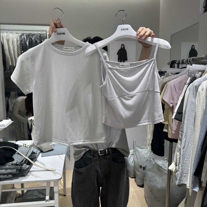 FAVOR-P韓國直郵實拍女士新款推薦26夏季26春夏時尚套裝FAVOR-P套裝圖色1