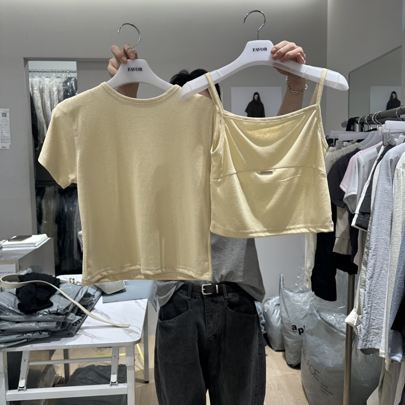 FAVOR-P韓國直郵實拍女士新款推薦26夏季26春夏時尚套裝FAVOR-P套裝圖色2