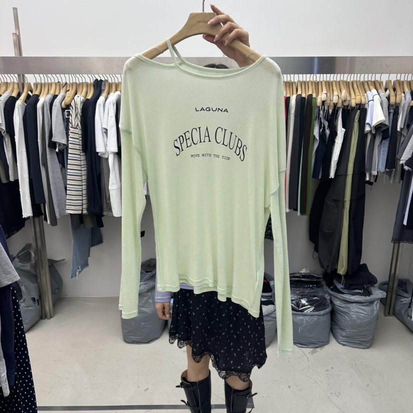 SPECIAL韓國直郵女裝新品職業人氣休閑時尚推薦26春夏長袖T恤SPECIAL長袖T恤圖色8