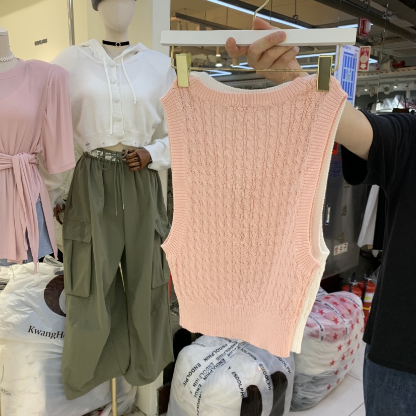 ENDOLPHIN韓國直郵女裝新品休閑職業26春夏時尚熱賣吊帶背心ENDOLPHIN吊帶/背心