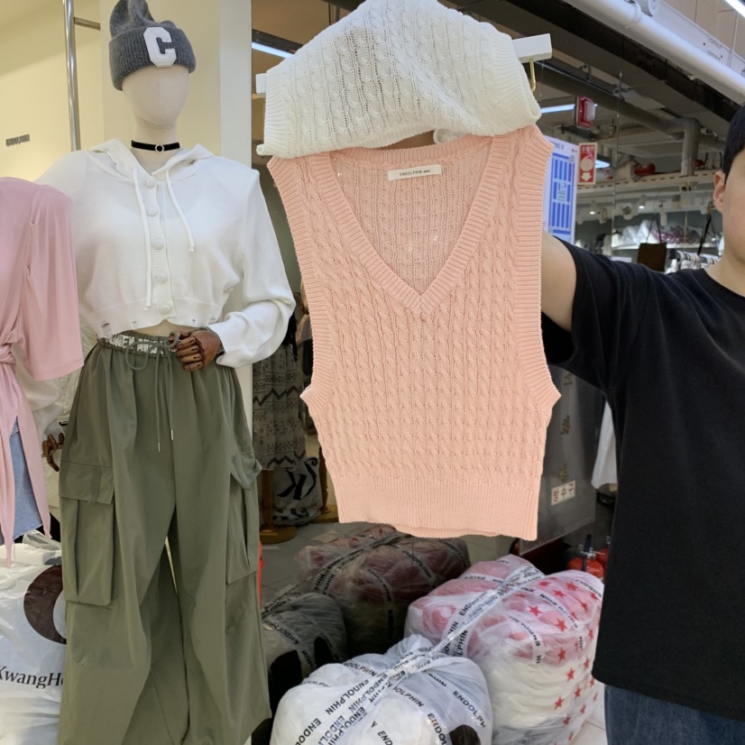 ENDOLPHIN韓國直郵女裝新品休閑職業26春夏時尚熱賣吊帶背心ENDOLPHIN吊帶/背心圖色2