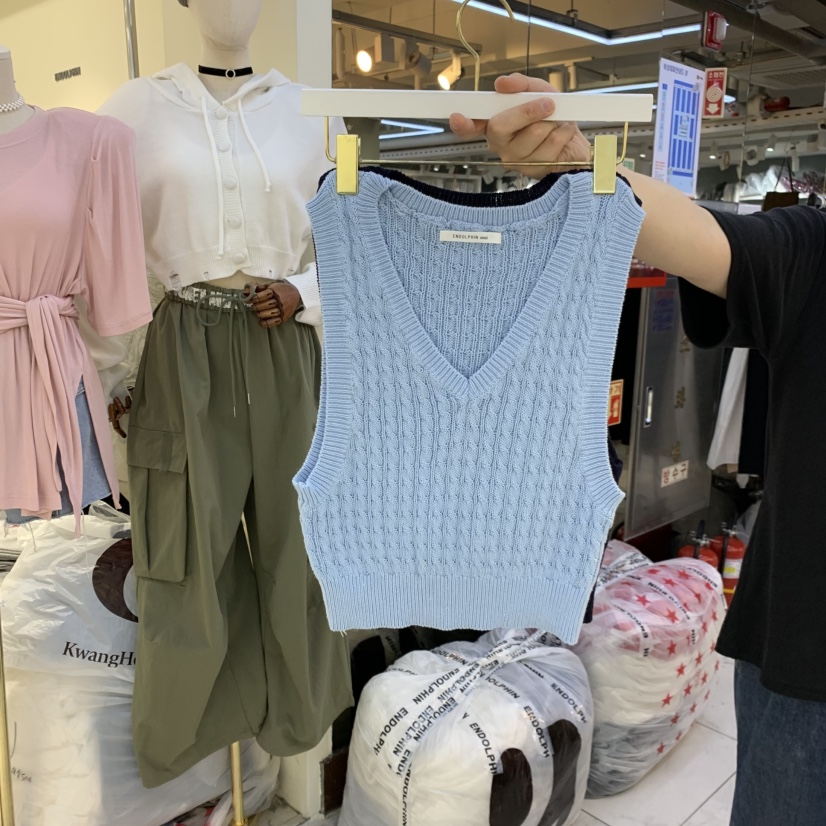 ENDOLPHIN韓國直郵女裝新品休閑職業26春夏時尚熱賣吊帶背心ENDOLPHIN吊帶/背心圖色3