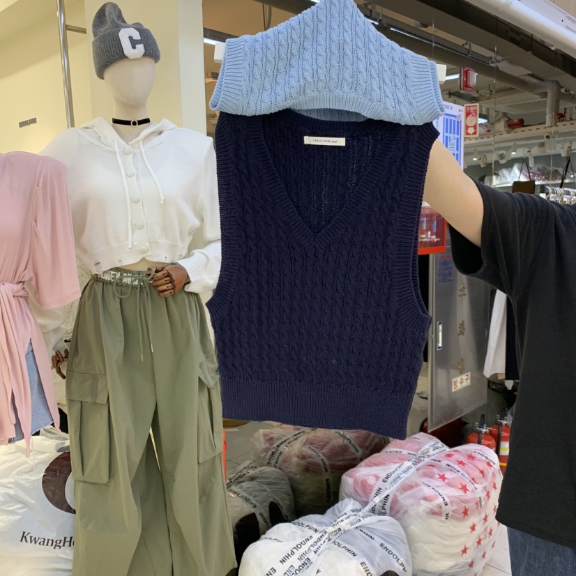 ENDOLPHIN韓國直郵女裝新品休閑職業26春夏時尚熱賣吊帶背心ENDOLPHIN吊帶/背心圖色4