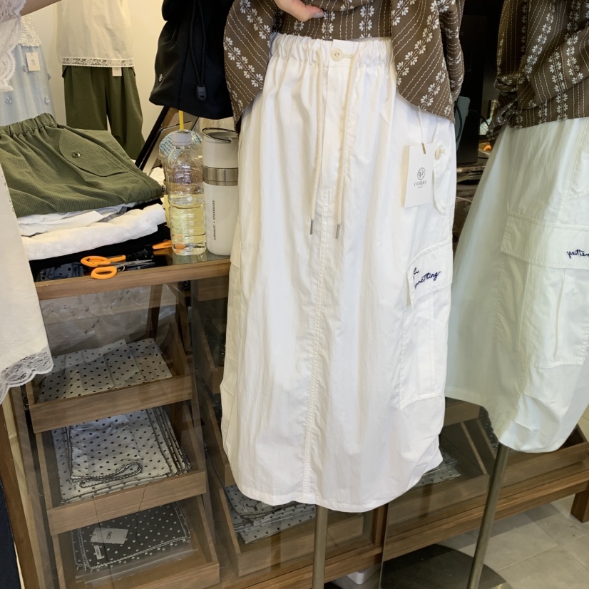 TAN&amp;COMO韓國東大門直郵女士新款時尚26夏季半身裙中短裙tan-COMO半身裙/中短裙圖色1