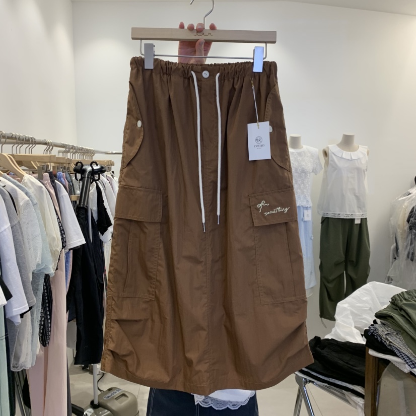 TAN&amp;COMO韓國東大門直郵女士新款時尚26夏季半身裙中短裙tan-COMO半身裙/中短裙圖色3