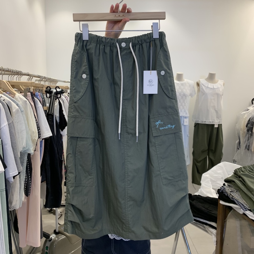 TAN&amp;COMO韓國東大門直郵女士新款時尚26夏季半身裙中短裙tan-COMO半身裙/中短裙圖色4