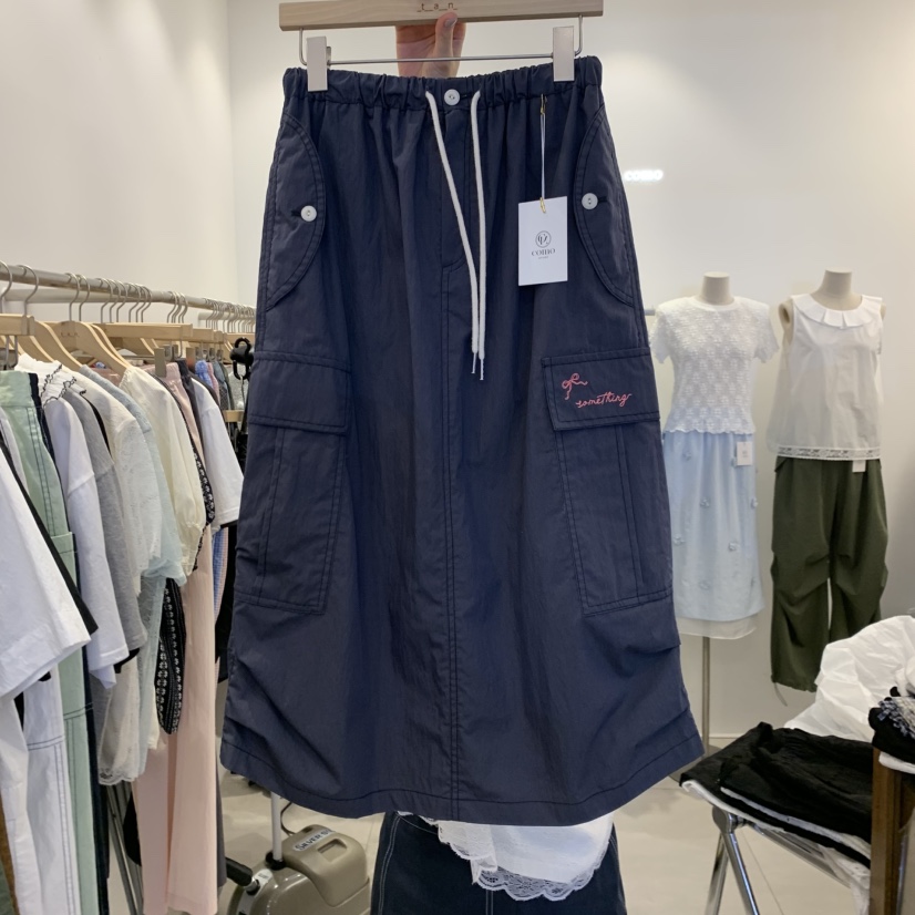 TAN&amp;COMO韓國東大門直郵女士新款時尚26夏季半身裙中短裙tan-COMO半身裙/中短裙圖色5