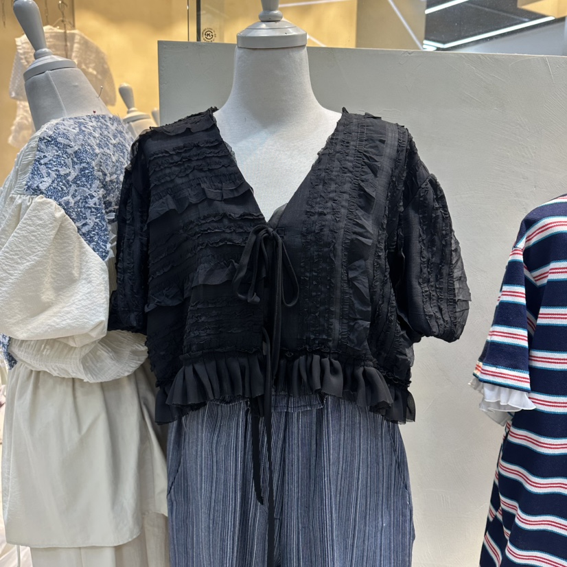 ECHOPARTY東大門實拍韓國女裝新款熱賣職業人氣襯衫蕾絲衫ECHOPARTY襯衫/蕾絲衫圖色3