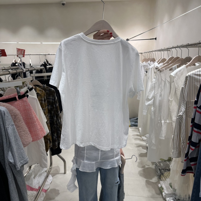 Color B東大門實拍女裝新款時尚人氣真品休閑職業熱賣T恤Color BT恤