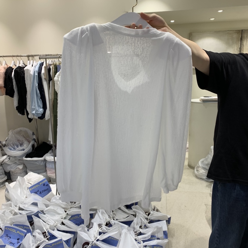 ENDOLPHIN韓國直郵女裝新品26春夏熱賣職業休閑26夏季長袖T恤ENDOLPHIN長袖T恤