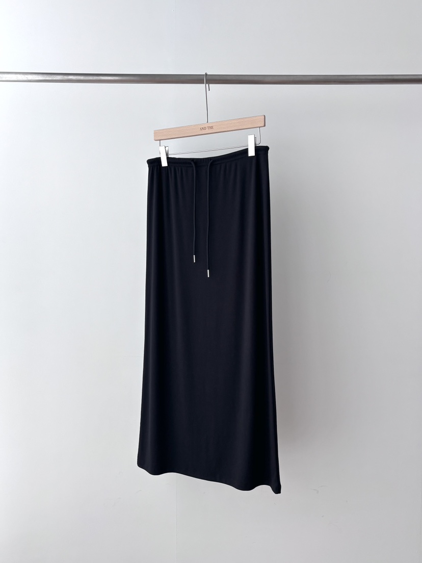 AND THE韓國東大門代購女士新款休閑推薦半身裙中短裙束帶AND THE半身裙/中短裙圖色3