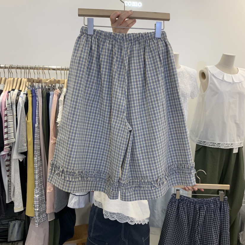 TAN&amp;COMO韓國代購女士新款熱賣26夏季推薦26春夏短褲tan-COMO短褲