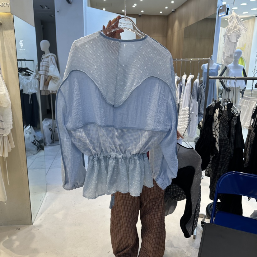 ECHOPARTY韓國直郵實拍女士新款時尚推薦26夏季職業26春夏夾克ECHOPARTY夾克