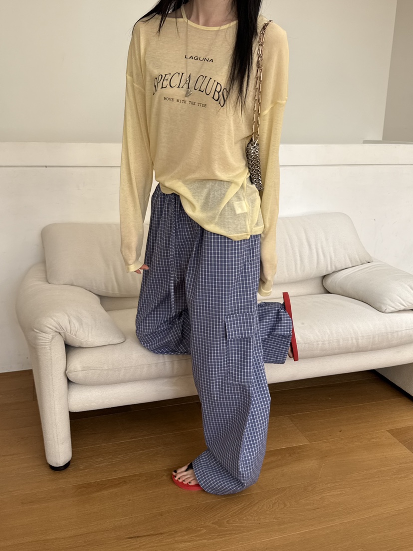 SPECIAL韓國東大門直郵女士新款時尚人氣26夏季休閑休閑褲SPECIAL休閑褲