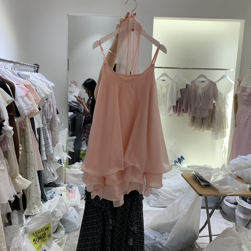 TYCHE東大門實拍女裝新款推薦真品時尚26春夏熱賣休閑連衣裙TYCHE連衣裙圖色1