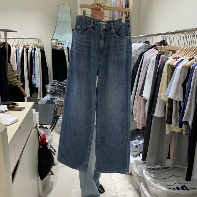 NAVYBURST韓國代購女士新款人氣26夏季休閑時尚26春夏牛仔褲NAVY BURST牛仔褲圖色1