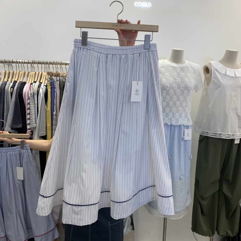 TAN&amp;COMO東大門實拍韓國女裝新款職業推薦半身裙中短裙tan-COMO半身裙/中短裙圖色1