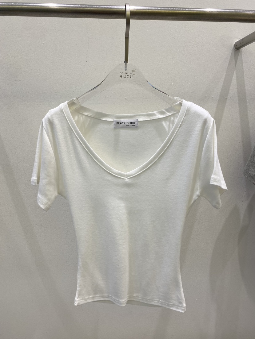 BLACK BIJOU東大門實拍韓國女裝新品休閑人氣26春夏26夏季T恤BLACK BIJOUT恤圖色3