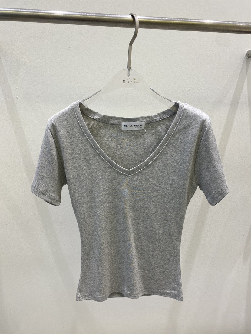 BLACK BIJOU東大門實拍韓國女裝新品休閑人氣26春夏26夏季T恤BLACK BIJOUT恤圖色4