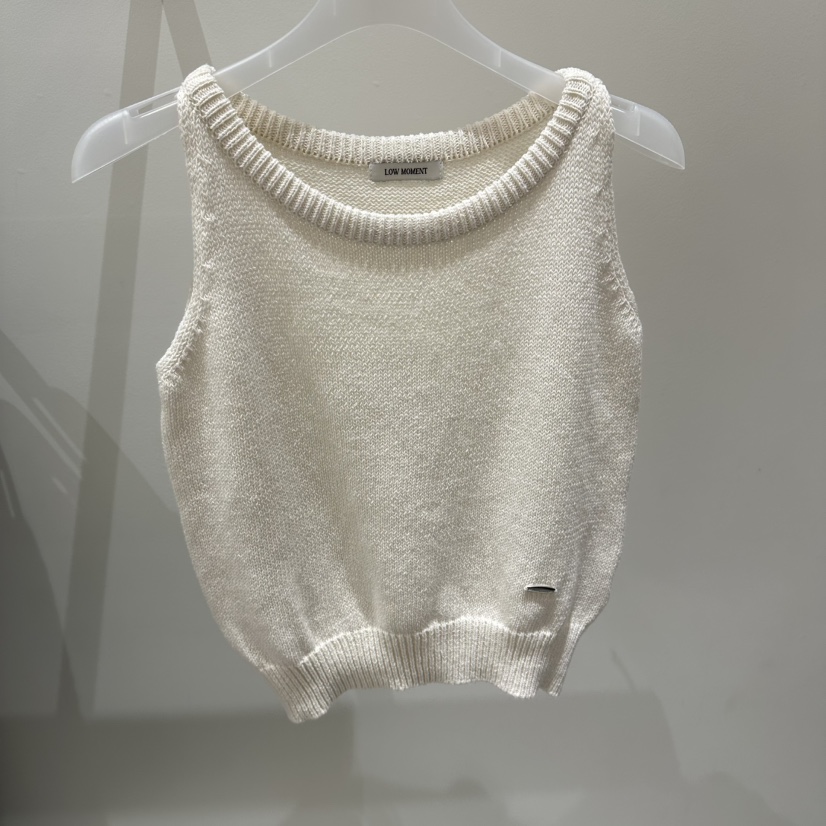 LOW MOMENT東大門實拍韓國女裝新款26夏季推薦人氣吊帶背心LOW MOMENT吊帶/背心圖色1