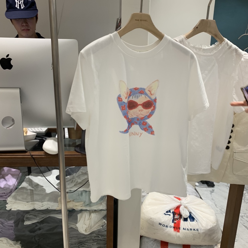 THE CAMEL韓國直郵實拍女士新品人氣T恤the came_l 家T恤圖色2