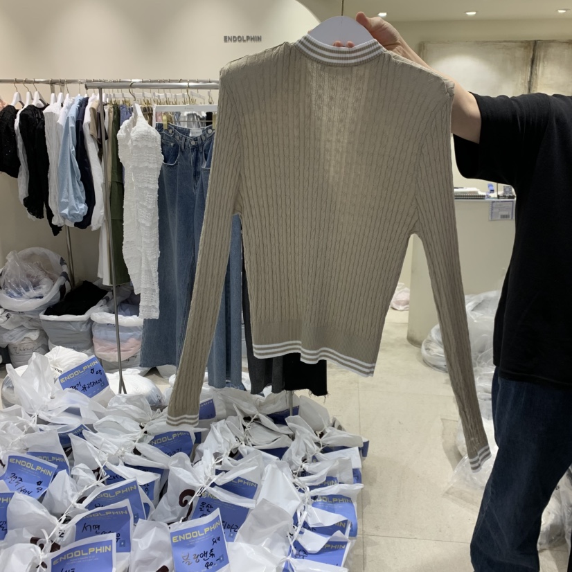 ENDOLPHIN韓國直郵女裝新款26春夏職業休閑時尚熱賣針織衫ENDOLPHIN針織衫