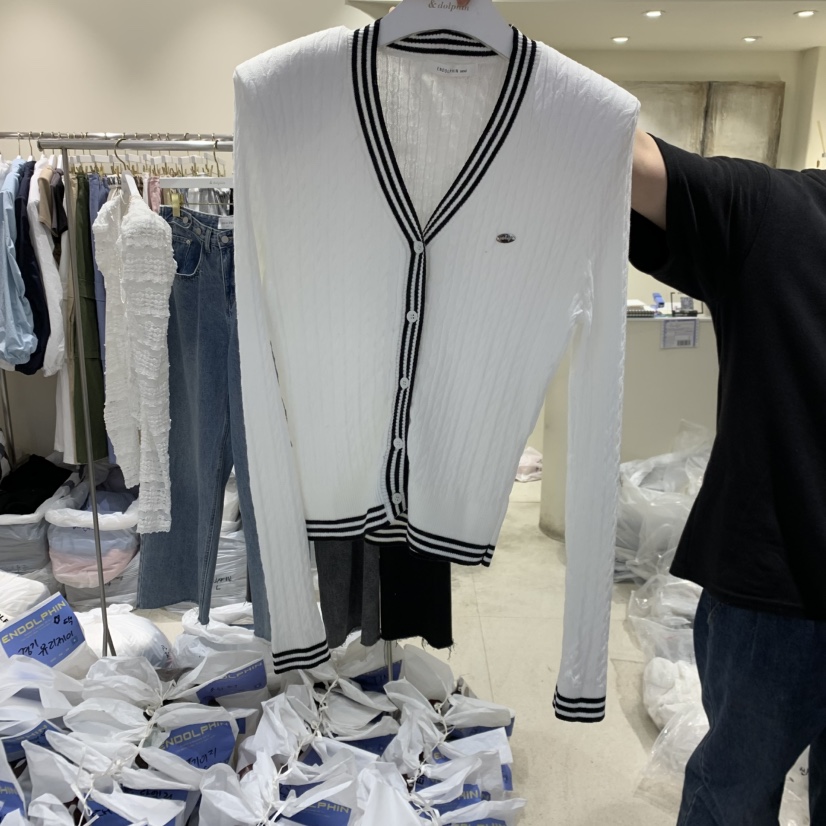 ENDOLPHIN韓國直郵女裝新款26春夏職業休閑時尚熱賣針織衫ENDOLPHIN針織衫圖色1